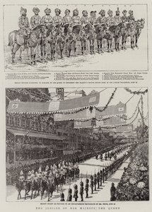 The Jubilee of Her Majesty the Queen by Alfred Chantrey Corbould