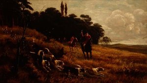 Full Cry by Alfred Charles Havell
