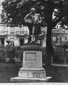 Monument to Hector Berlioz, Square Vintimille by Alfred Charles Lenoir