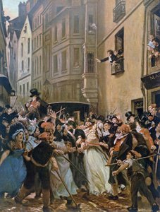 The Arrest of Charlotte Corday by Alfred Dehodencq