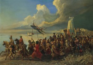 The Hajj by Alfred Dehodencq