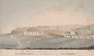 The Convent and Part of the Town of Candelaria, on the South Side of Tenerife
