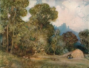 Chateau Gaillard by Alfred East