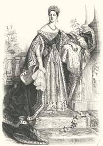 Queen Victoria by Alfred Edward (after) Chalon