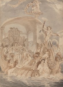 Cleopatra on the Cydnus to Meet Antony by Alfred Edward Chalon
