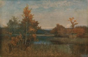 An Autumn Afterglow, 1886 by Alfred East