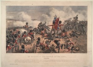 Scene from the Battle of the Alma on September 20, 1854 by Alfred F. De Prades