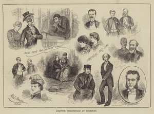 Amateur Theatricals at Highbury by Alfred Gish Bryan