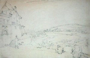 Crakow, 1827 by Alfred Gomersal Vickers