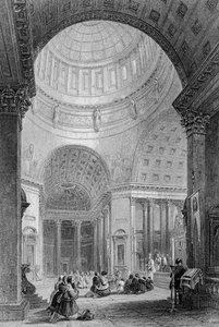 Interior of the Kazan Church by Alfred Gomersal Vickers