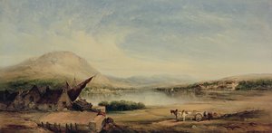 Lakeside View by Alfred Gomersal Vickers