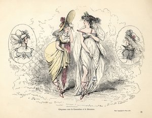 Merveilleuses in the French Revolutionary era