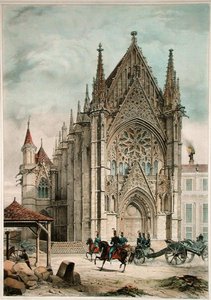 Chapel of the Chateau de Vincennes by Alfred Guesdon