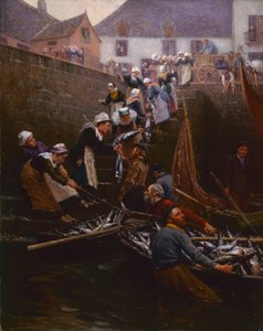 Landing of Tuna at Concarneau