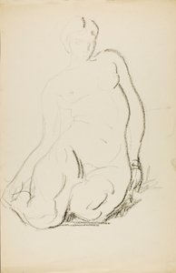 Seated Nude by Alfred H. Maurer