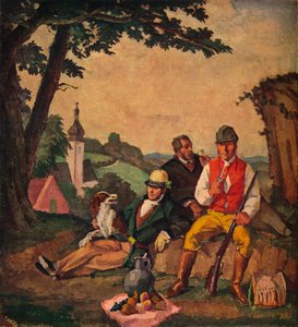 The Hunting Picnic, c1926
