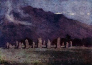Castlerigg Stone Circle, Cumbria by Alfred Heaton Cooper