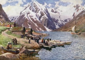 Ese Fjord, A Wedding Party