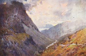 Lake District: Honister Pass and Buttermere by Alfred Heaton Cooper