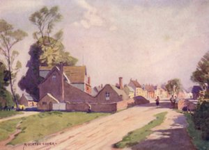 Long Melford, Suffolk by Alfred Heaton Cooper