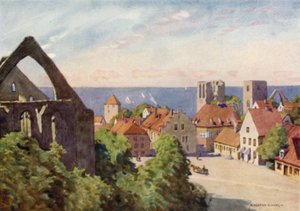 The City of Visby by Alfred Heaton Cooper