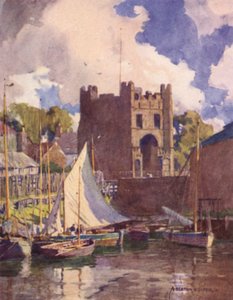 The South Gate, Kings Lynn, Norfolk by Alfred Heaton Cooper