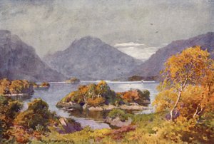 The Upper Lake, Killarney by Alfred Heaton Cooper