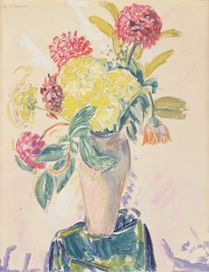 Zinnias, c.1926 by Alfred Henry Maurer