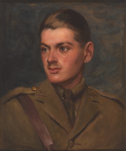 An Officer of the Machine Gun Corps by Alfred Hitchens