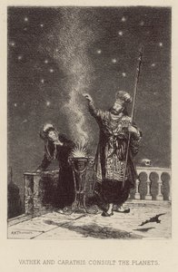 Vathek and Carathis consult the planets