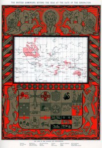 The British Dominions Beyond the Seas at the Date of the Coronation by Alfred Hugh Fisher