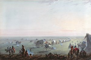 Breaking Up Camp at Sunrise