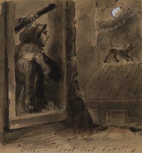 Drat That Cat by Alfred Jacob Miller