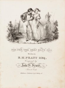 Far Over the Deep Blue Sea by Alfred Jacob Miller