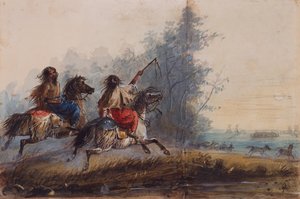 Females, Snake Tribe, Driving Horses