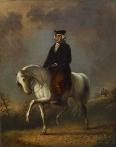 George Washington at Mount Vernon by Alfred Jacob Miller