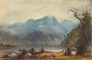Lake Scene, Wild River Mountains