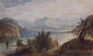 Lake, Wind River Chain of Mountains