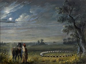 Medicine Circles by Alfred Jacob Miller