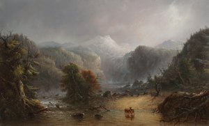 Where the Clouds Love to Rest, c.1850 by Alfred Jacob Miller