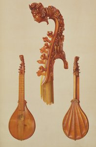 Cittern made by Antonio Stradivarius, 1700, from 