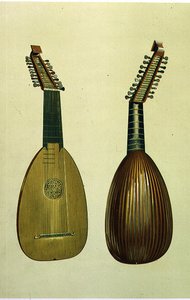 Lute, Italian by Alfred James Hipkins