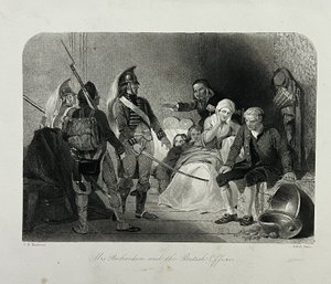 Mrs Richardson and the British Officers by Alfred Jones