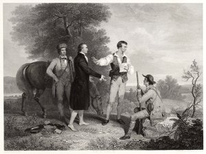 The Capture of Major Andre, after Asher B. Durand by Alfred Jones