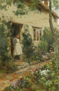 The Cottage Garden by Alfred Jr. Glendening