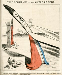 Cover of Le Grelot, number 142, Satirical in colors