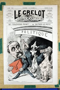 Cover of Le Grelot, number 166, Satirical in Colors