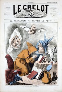 Cover of Le Grelot, No. 40, Satirical in Colors by Alfred Le Petit