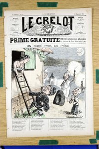 Cover of Le Grelot, number 718, Satirical in Colors by Alfred Le Petit