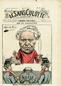 Cover of Le Sans-Panlotte, number 10, Satirical in Colors by Alfred Le Petit